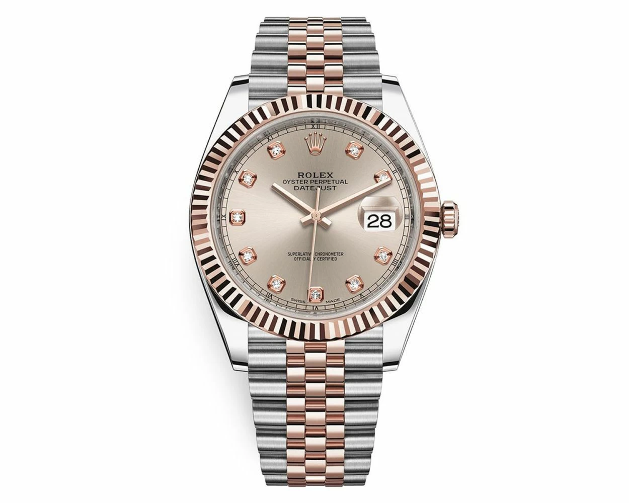 Buy Genuine Used Rolex Datejust 41 126331 Watch Sundust Dial SKU 6060