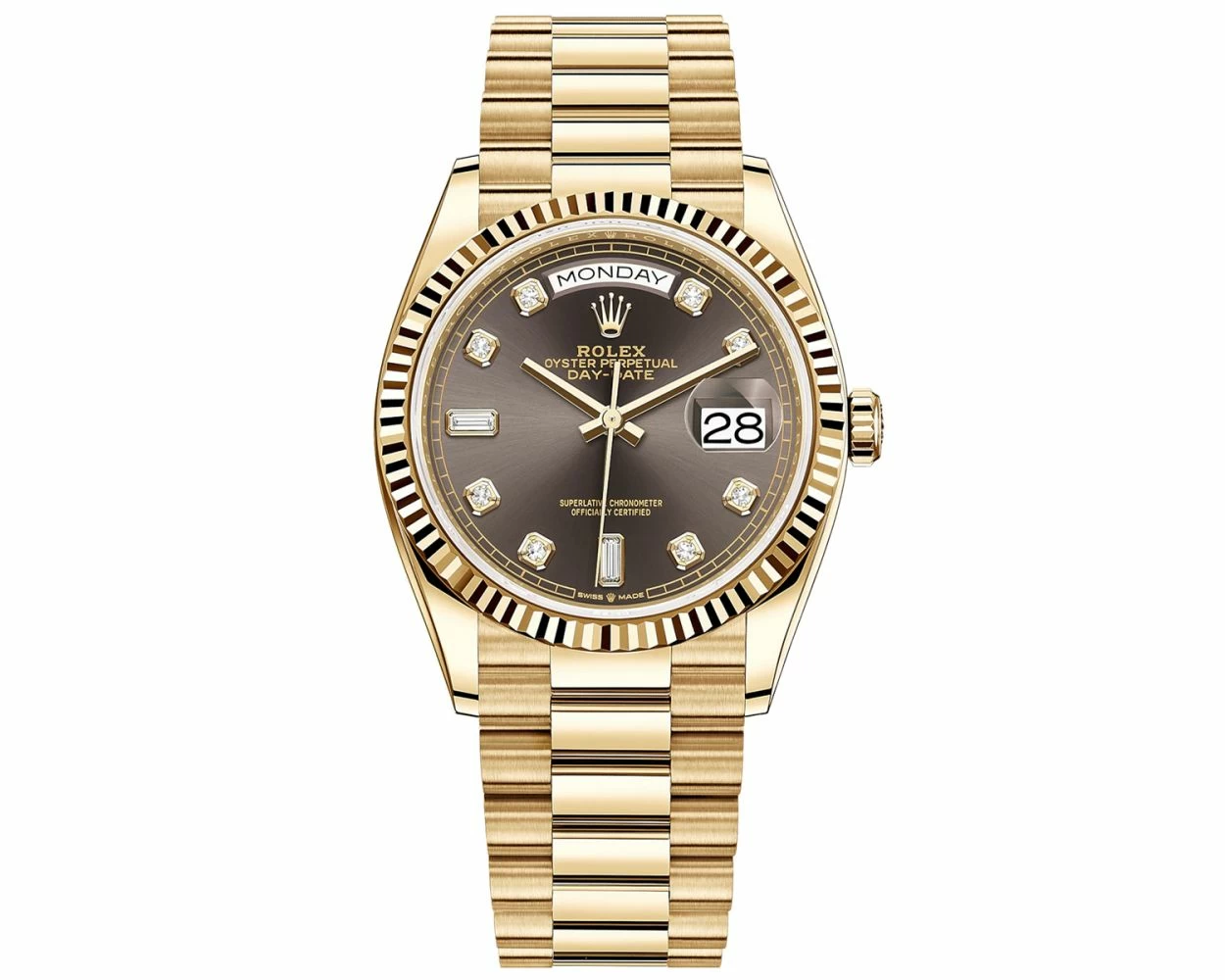 Rolex day date grey cheap