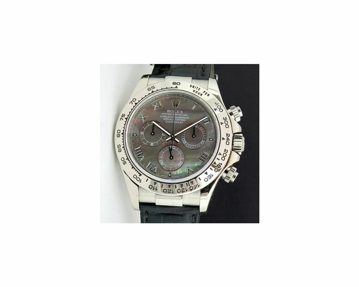 Rolex daytona black mother of pearl dial new arrivals