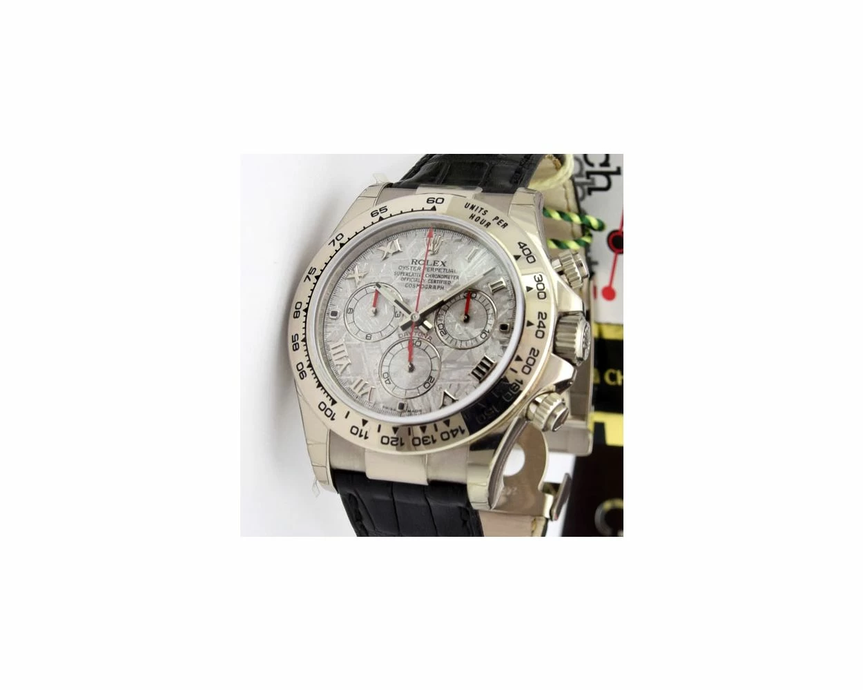 Buy Genuine Used Rolex Cosmograph Daytona 116519 Watch Meteorite Dial SKU 3636