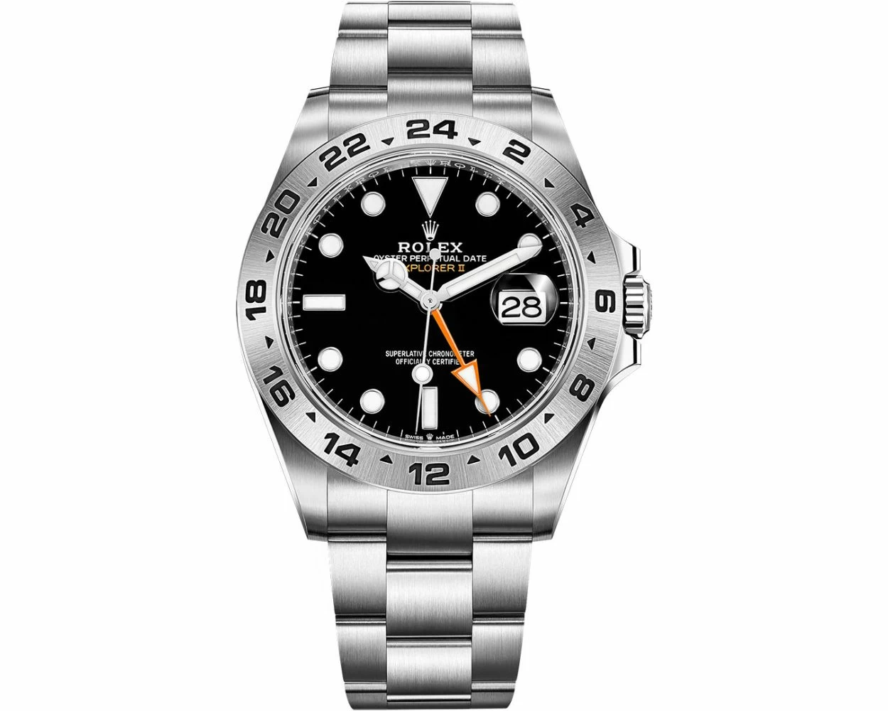 Buy Genuine Used Rolex Explorer II 226570 Watch - Black Dial | SKU