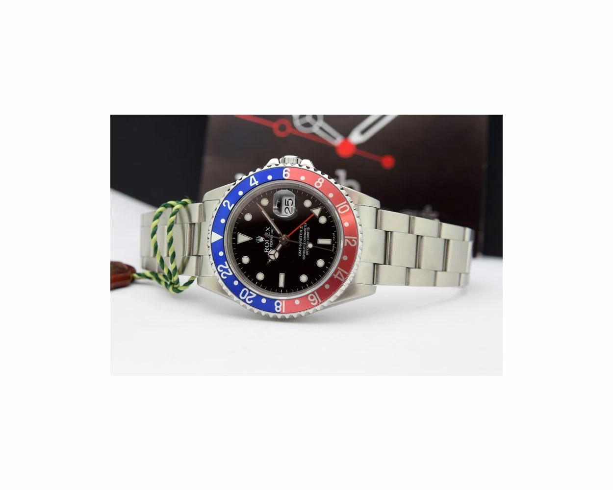 Buy Genuine Used Rolex GMT-Master II 16710 Watch Black Dial
