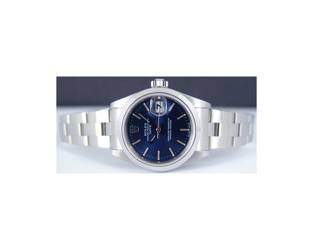Buy Genuine Used Rolex Date 26 79160 Watch - Blue Dial | SKU 165