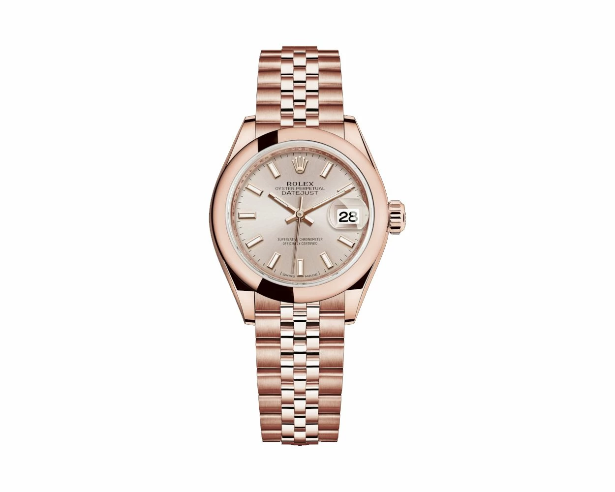Buy Genuine Used Rolex Lady Datejust 28 279165 Watch Silver Dial SKU 6393
