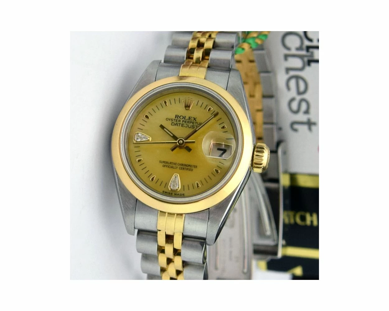 Rolex Lady-Datejust 26mm 179138 Yellow Gold, Champagne Diamond