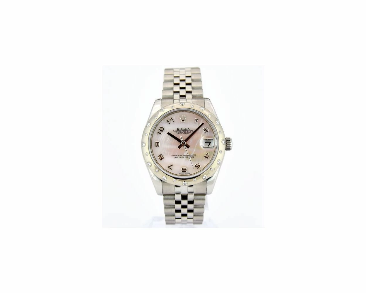 Buy Genuine Used Rolex Datejust 31 178344 Watch Mother of Pearl Dial SKU 3297