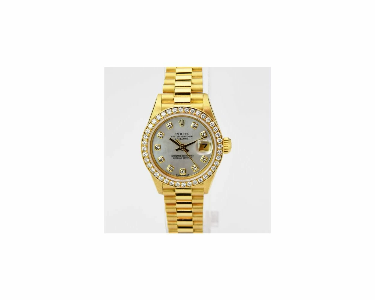 Used diamond rolex cheap