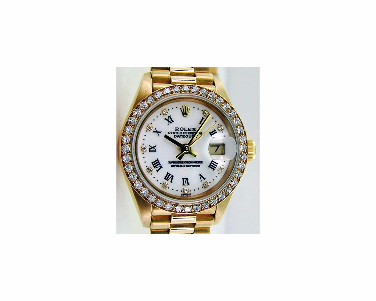 Mini discount gold rolex