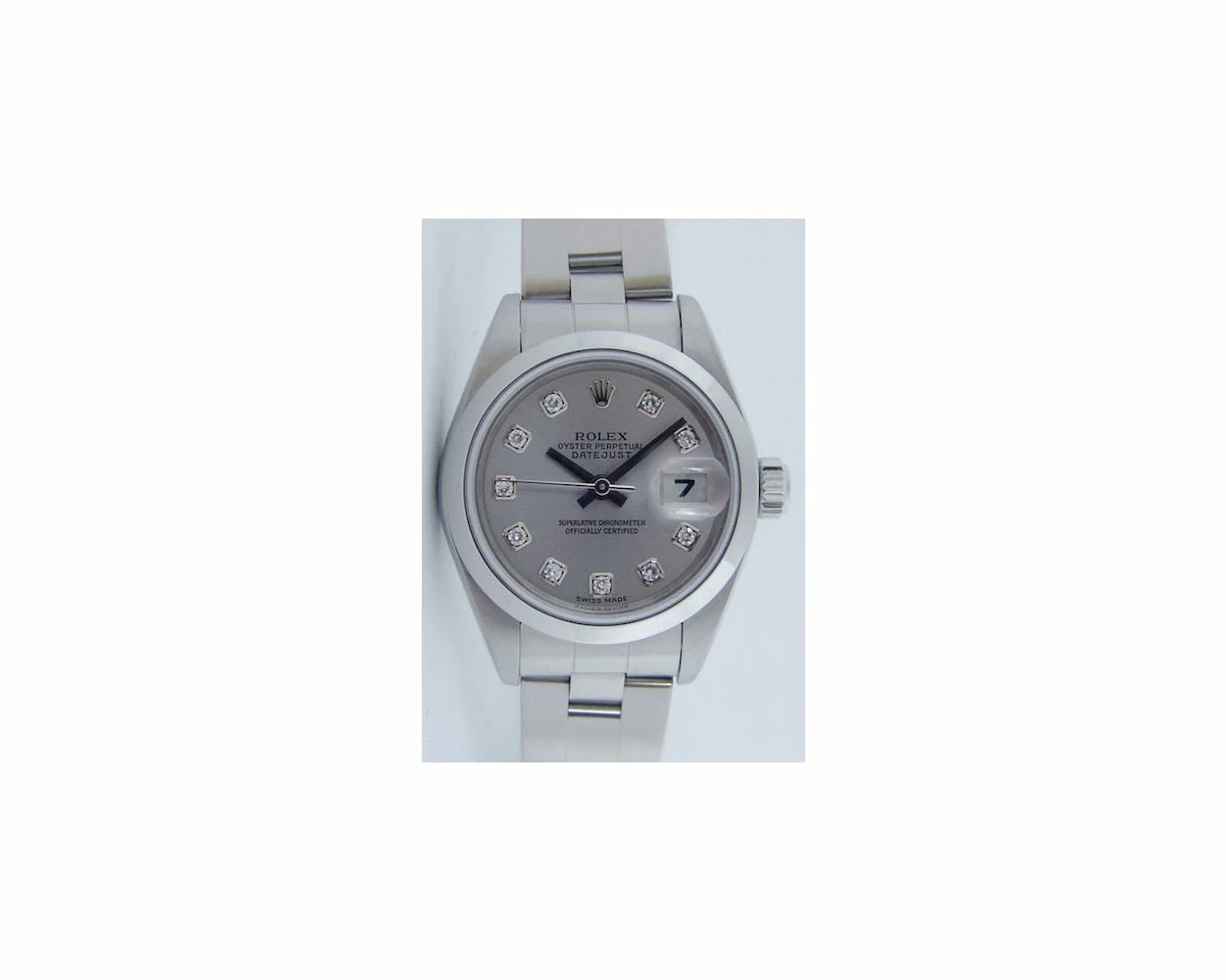 Rolex oyster perpetual datejust silver price discount