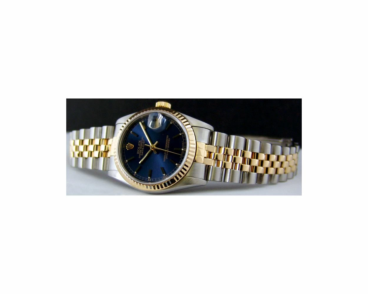 Buy Genuine Used Rolex Datejust 31 68273 Watch - Blue Dial