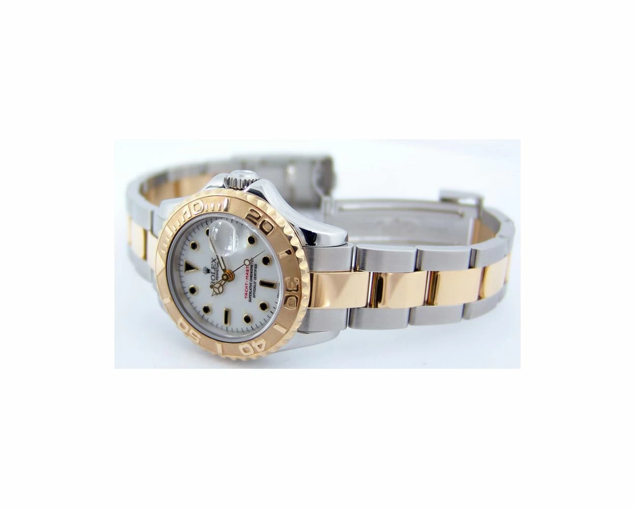 Buy Genuine Used Rolex Lady Yacht-Master 69623 Watch White Dial