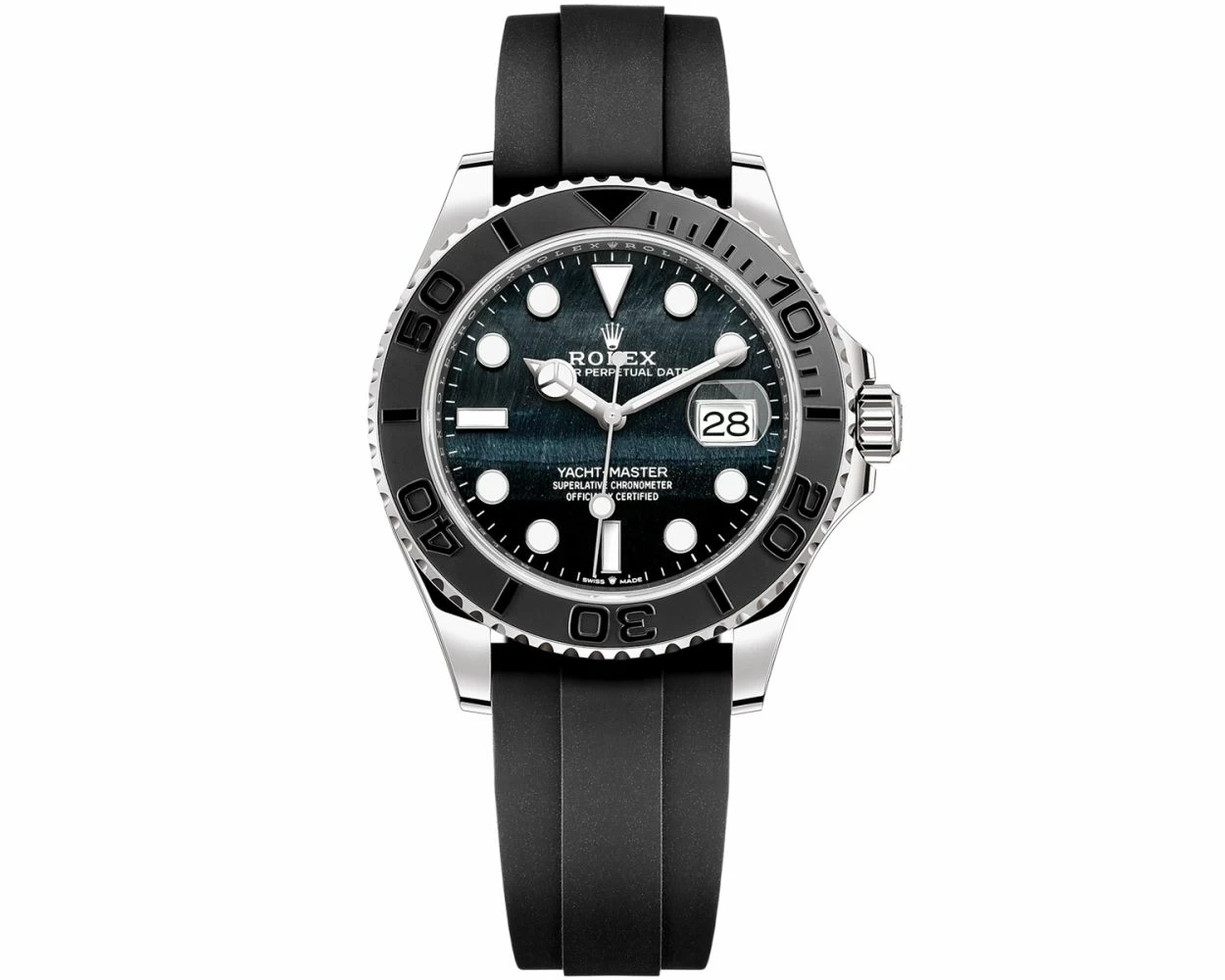 Rolex Yacht Master 42 Falcon s Eye Dial White Gold 226659
