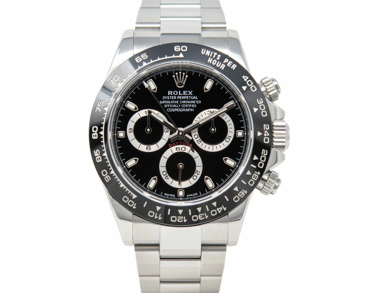 Buy Genuine Used Rolex Cosmograph Daytona 116500LN Watch - Black Dial ...