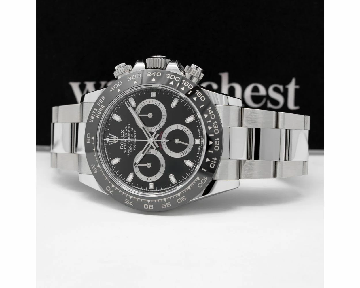 Buy Genuine Used Rolex Cosmograph Daytona 116500LN Watch Black Dial SKU 4479