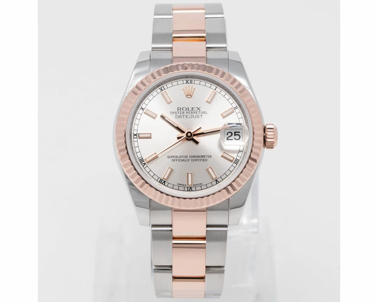 Buy Genuine Used Rolex Datejust 31 178271 Watch Silver Dial SKU 9350