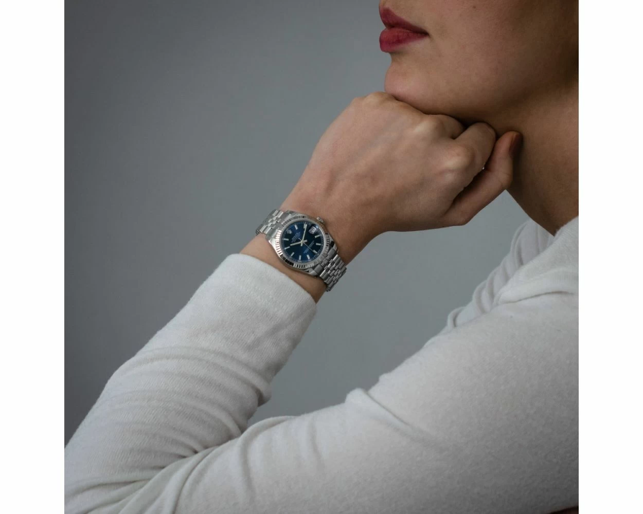 Rolex 178274 blue on sale