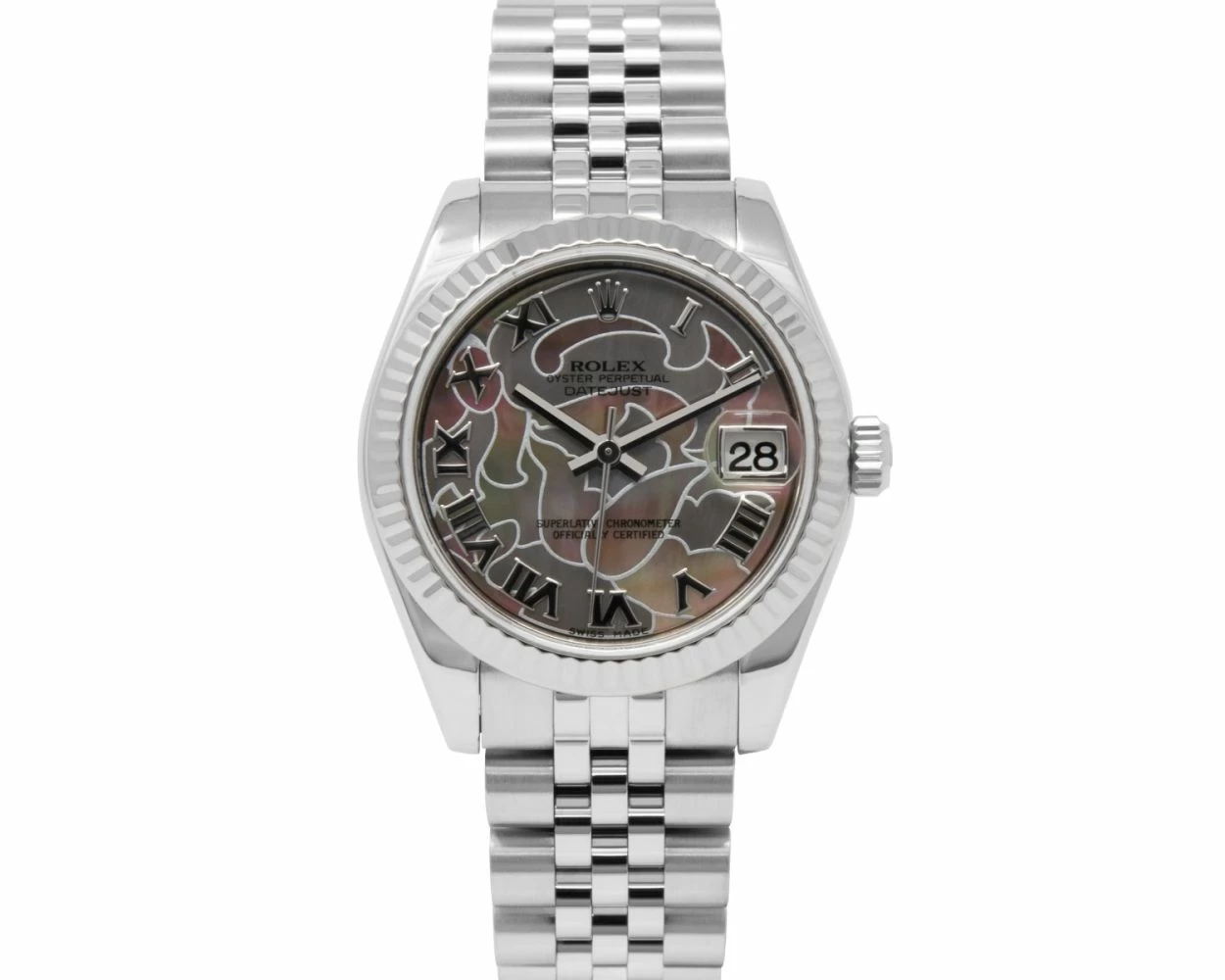 Roman dial wrist watch cheap