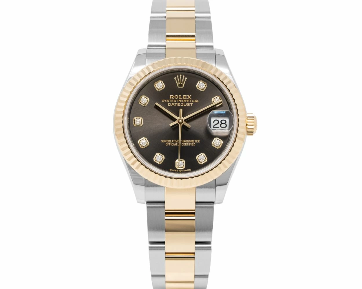 Buy Genuine Used Rolex Datejust 31 278273 Watch Dark Grey Dial