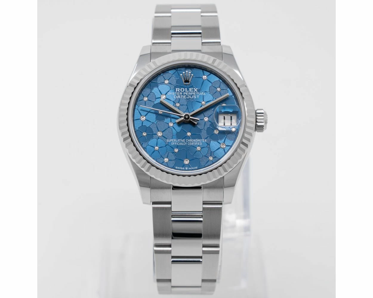 Datejust 31mm Rolex Azzurro Blue Dial Buy Genuine Used Rolex