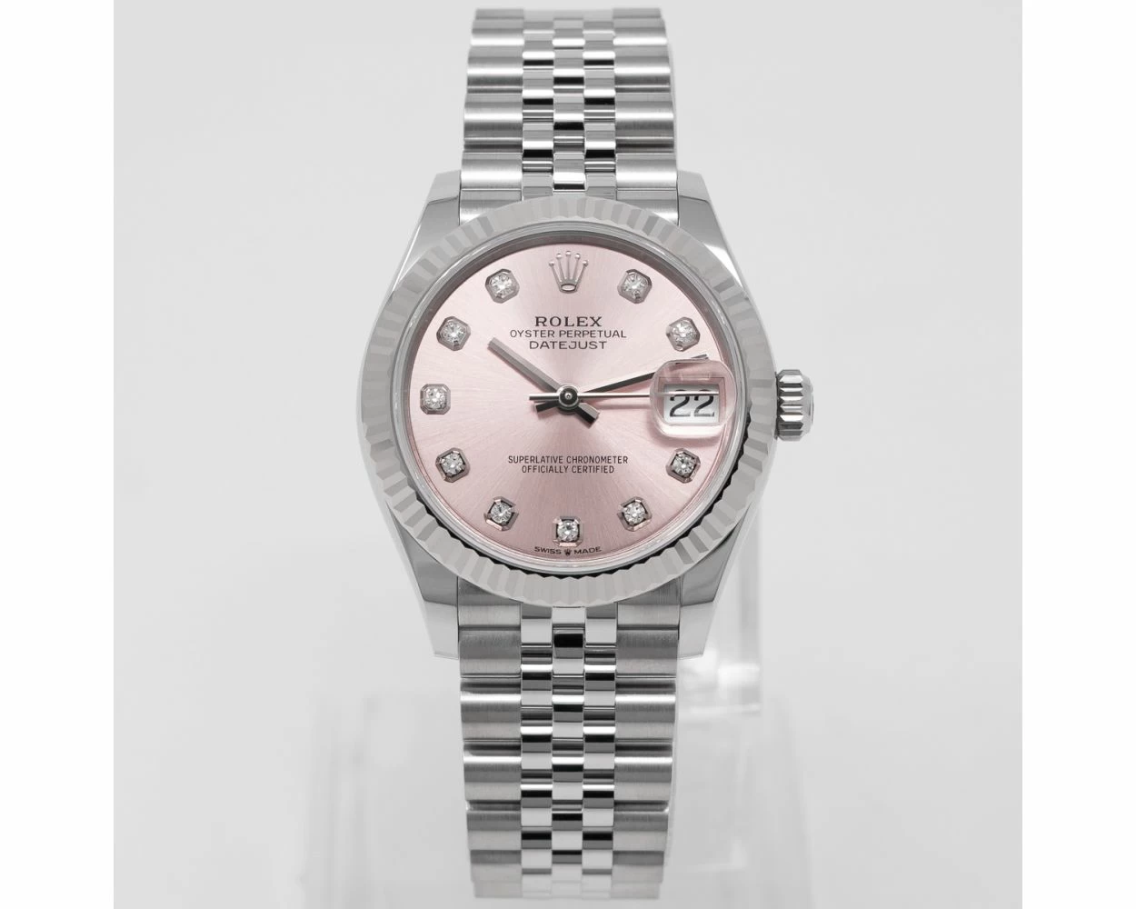 Buy Genuine Used Rolex Datejust 31 278274 Watch Pink Dial SKU 9730