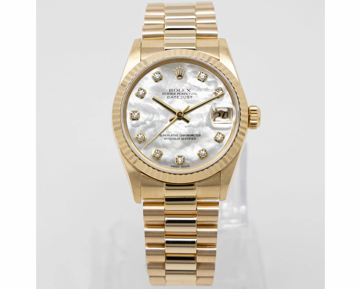 Yellow Gold Rolex Women's Datejust 31mm Price Buy Genuine