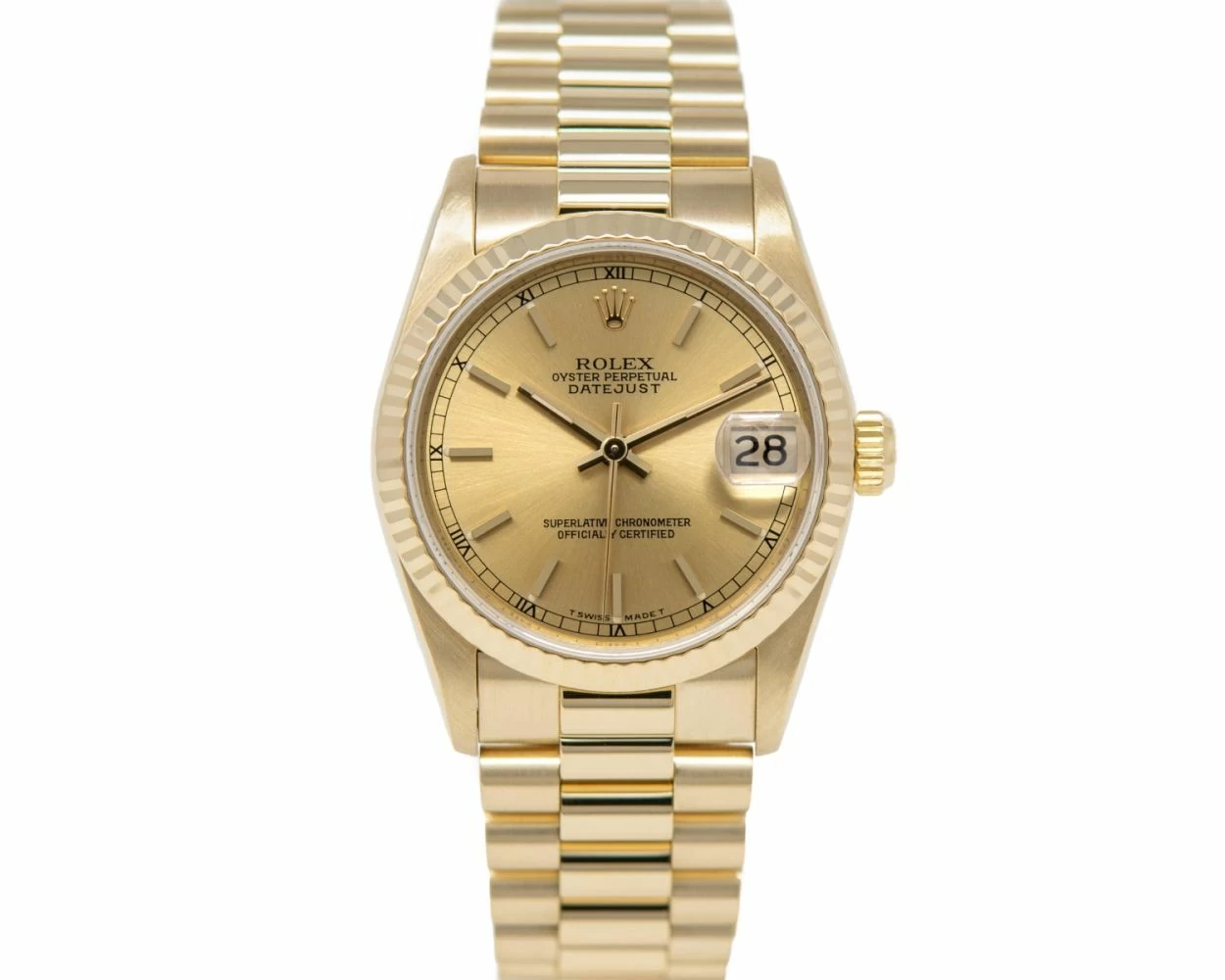 Rolex Datejust 18K Yellow Gold/Steel Watch