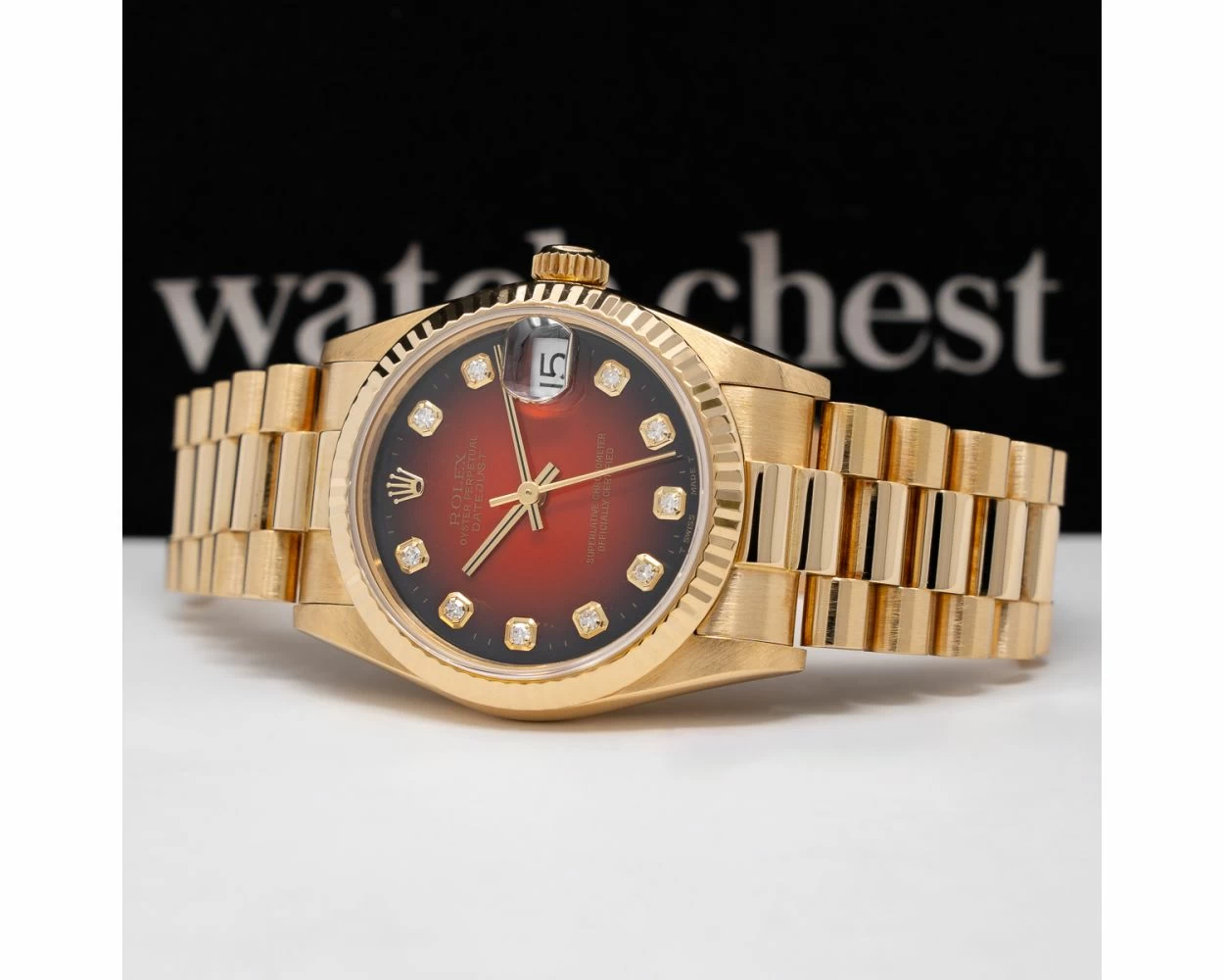 Red presidential rolex 2025