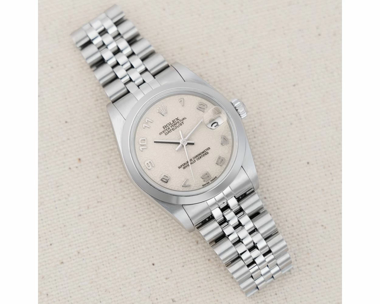 Buy Genuine Used Rolex Datejust 31 78240 Watch Ivory Jubilee