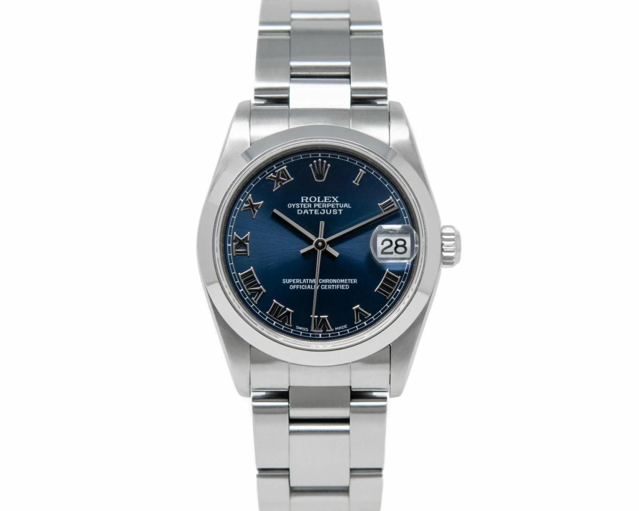 sandsynligt legation nøje Rolex Datejust 31 78240 Wristwatch - Blue Roman Dial
