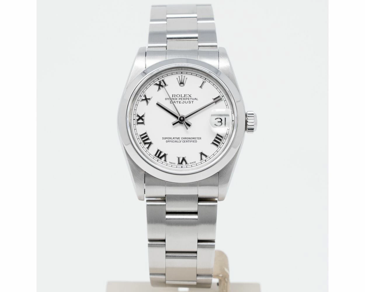 Buy Genuine Used Rolex Datejust 31 78240 Watch White Dial SKU 1549