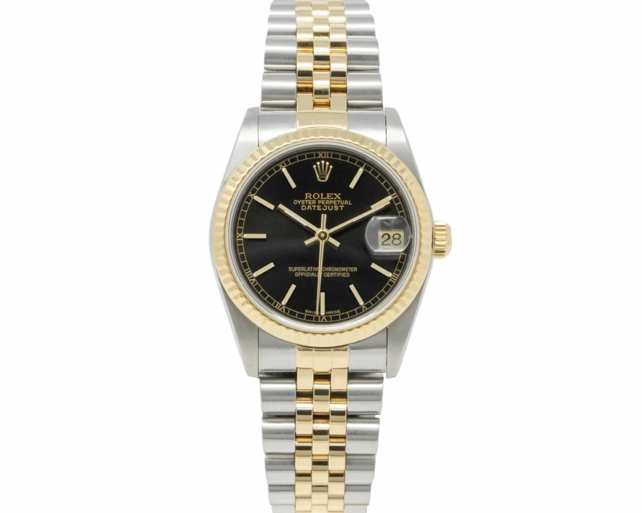 Rolex datejust lady 31 black dial cheap
