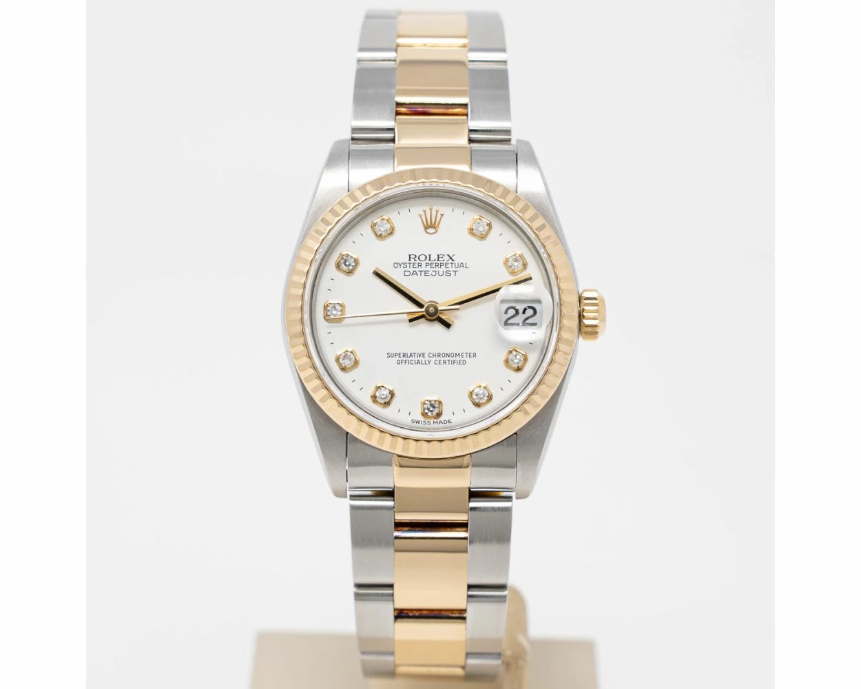ファッション通販 安い Buy Dial White - Watch 68273 31 Datejust Rolex Used Genuine パーツ