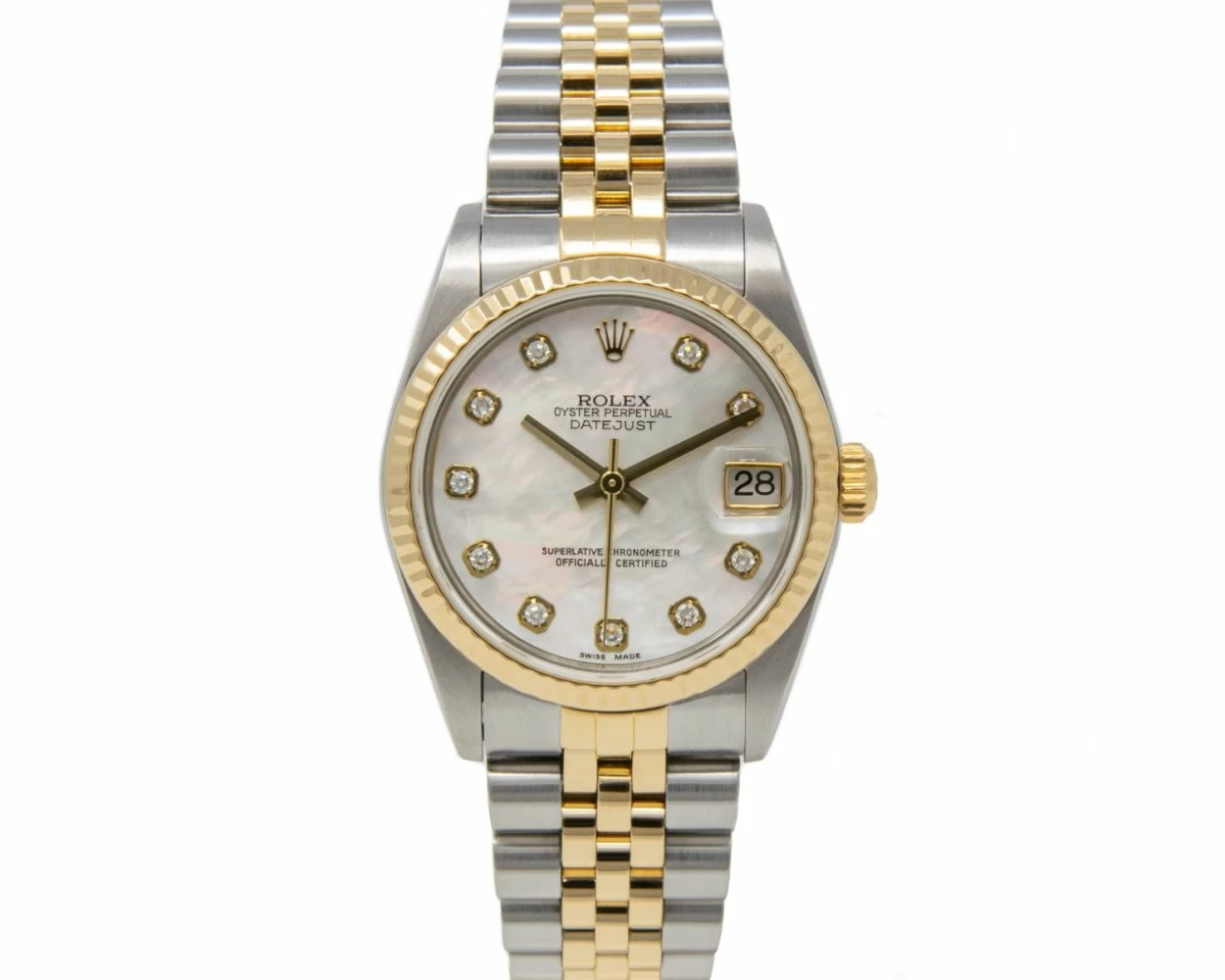 Buy Genuine Used Rolex Datejust 31 78273 Watch Mother of Pearl