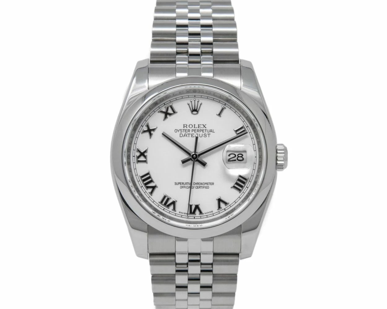 Rolex 116200 white store