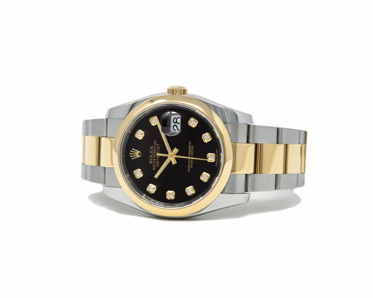 お礼や感謝伝えるプチギフト Rolex Used Genuine Buy Datejust Dial Black - Watch 116203 36 その他