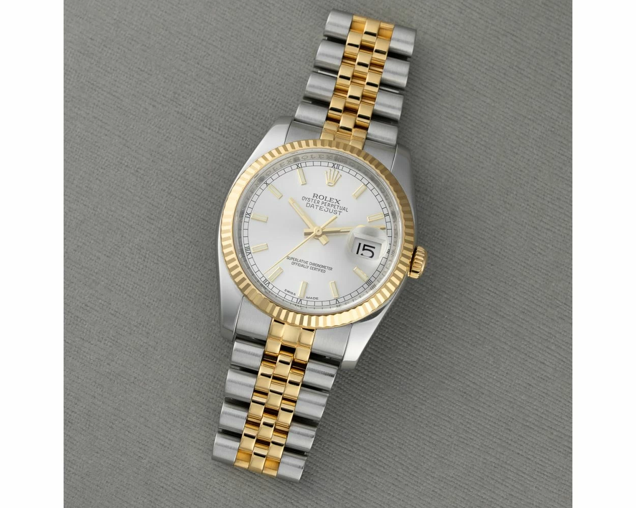 Buy Genuine Used Datejust 36 116233 Watch - Silver Dial | SKU 4596
