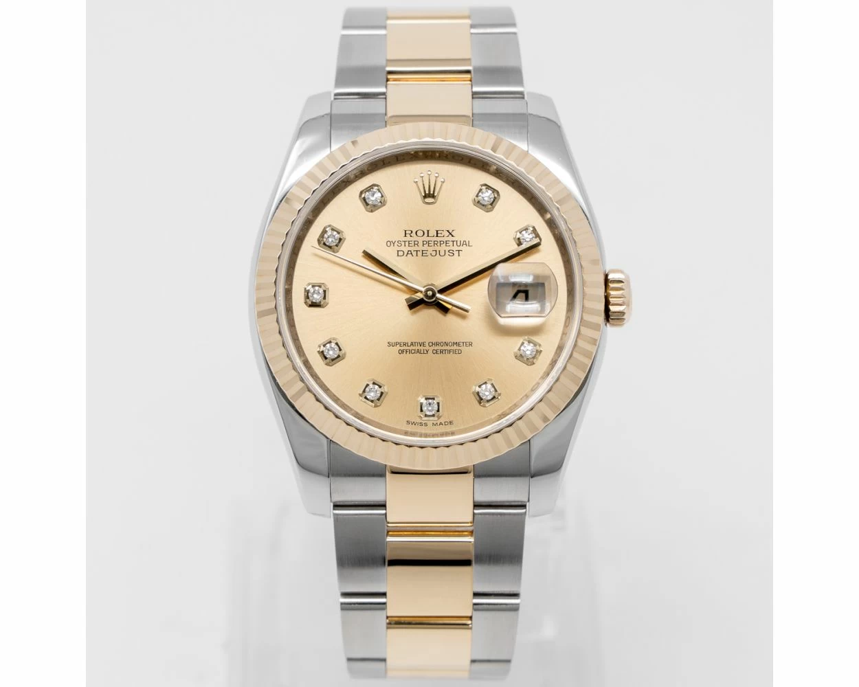 Champagne face rolex cheap