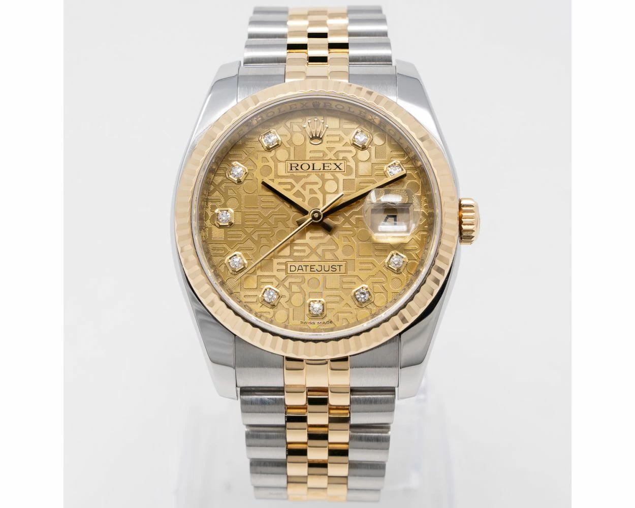 Buy Genuine Used Rolex Datejust 36 116233 Watch Champagne