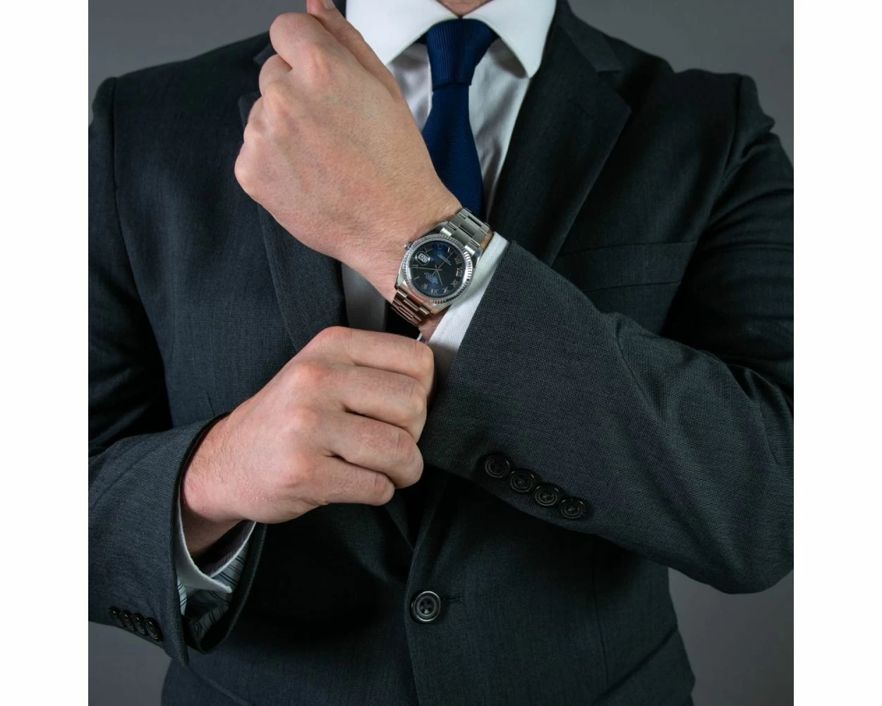 Buy Genuine Used Rolex Datejust 36 116234 Watch Blue Dial SKU 8183