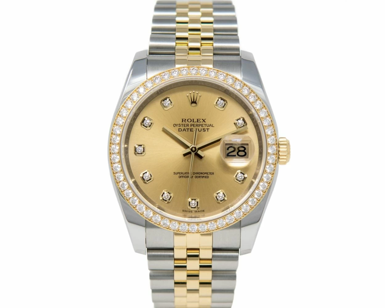 Datejust champagne clearance
