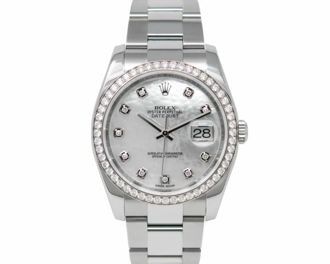 Rolex pearl hotsell face diamond