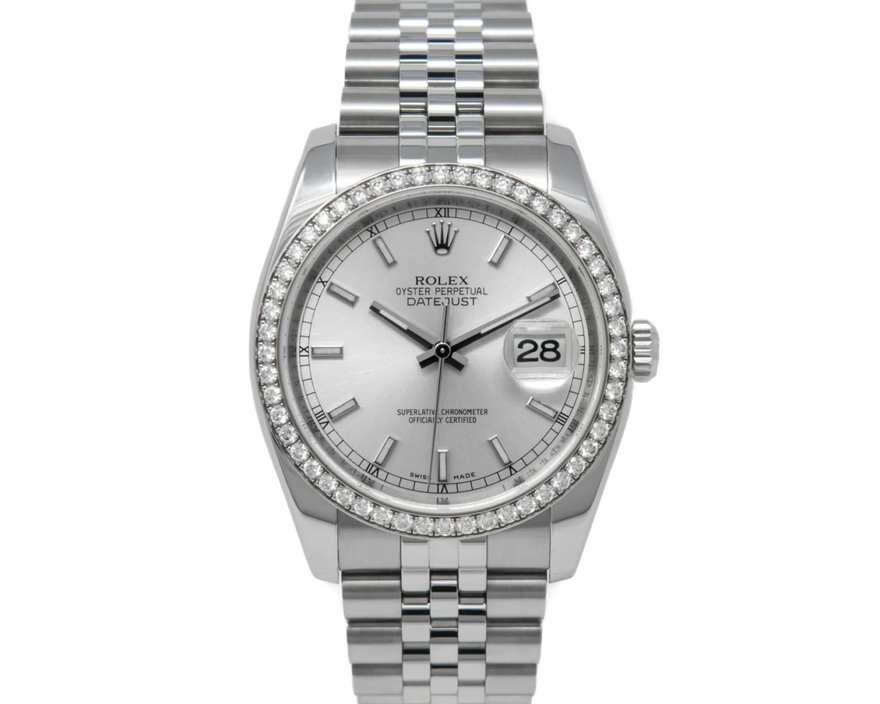 Silver 2025 datejust 36