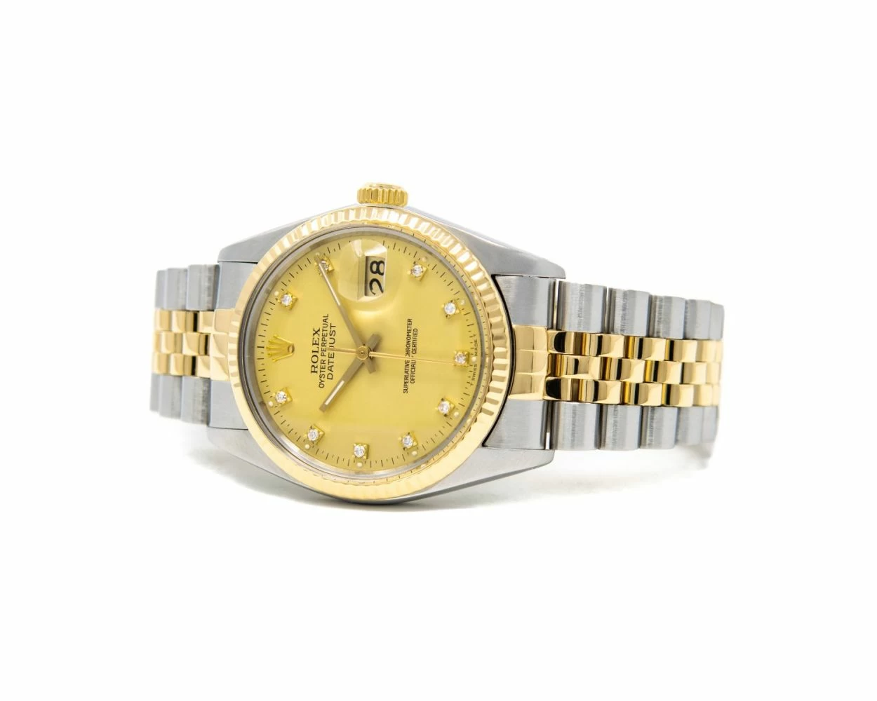 Rolex datejust 16013 diamond cheap