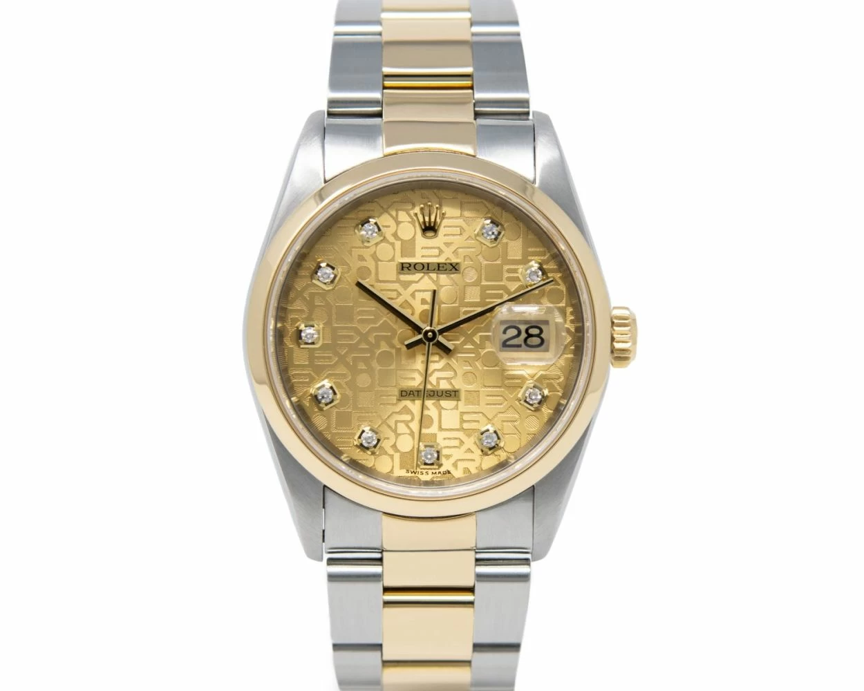 Rolex datejust 36 jubilee diamond top