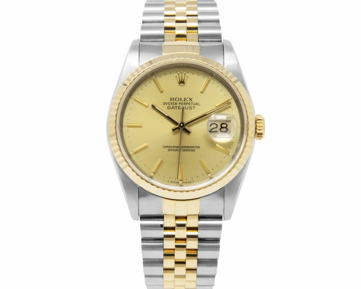 Rolex 16233 champagne dial best sale