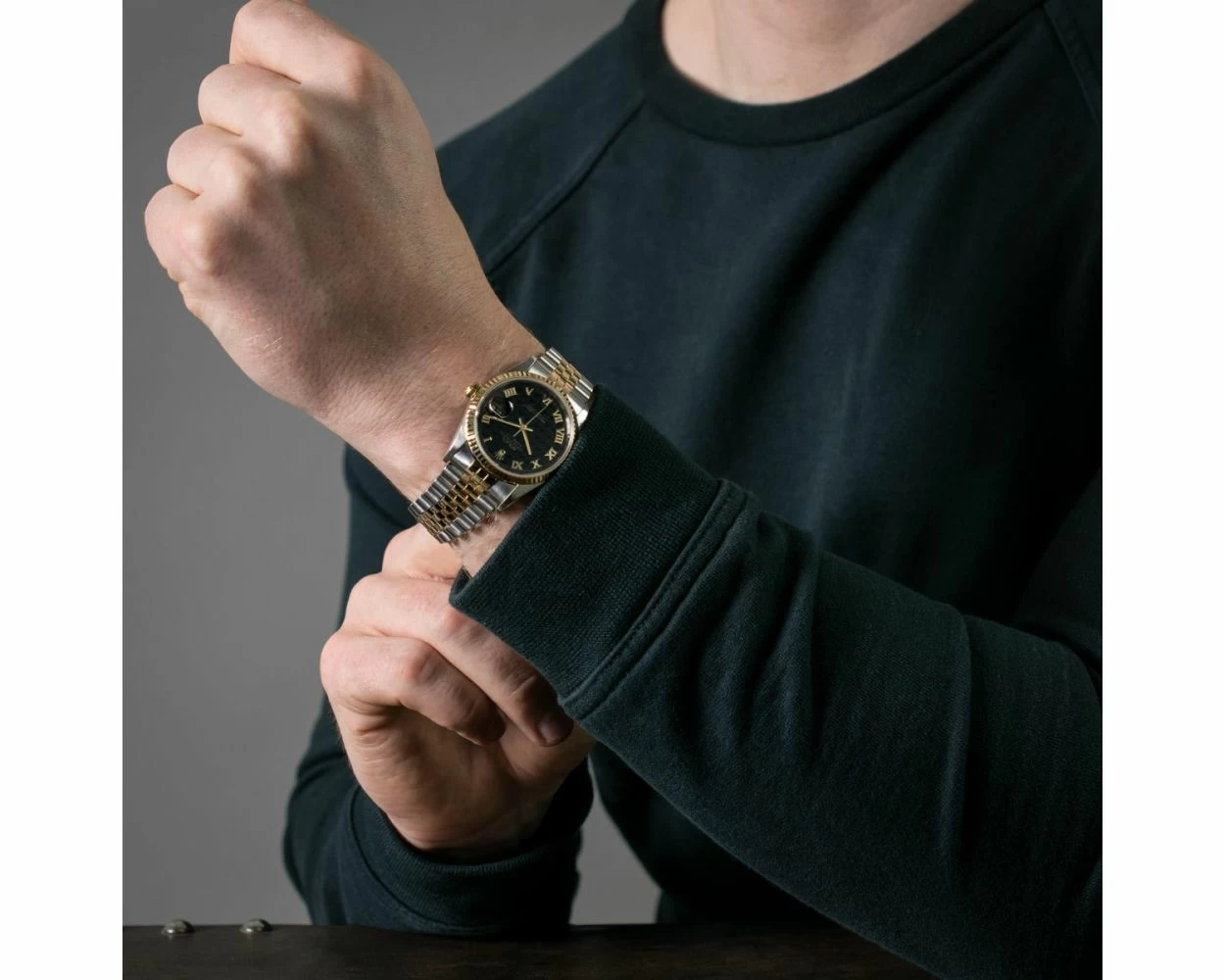 Rolex 16233 black outlet