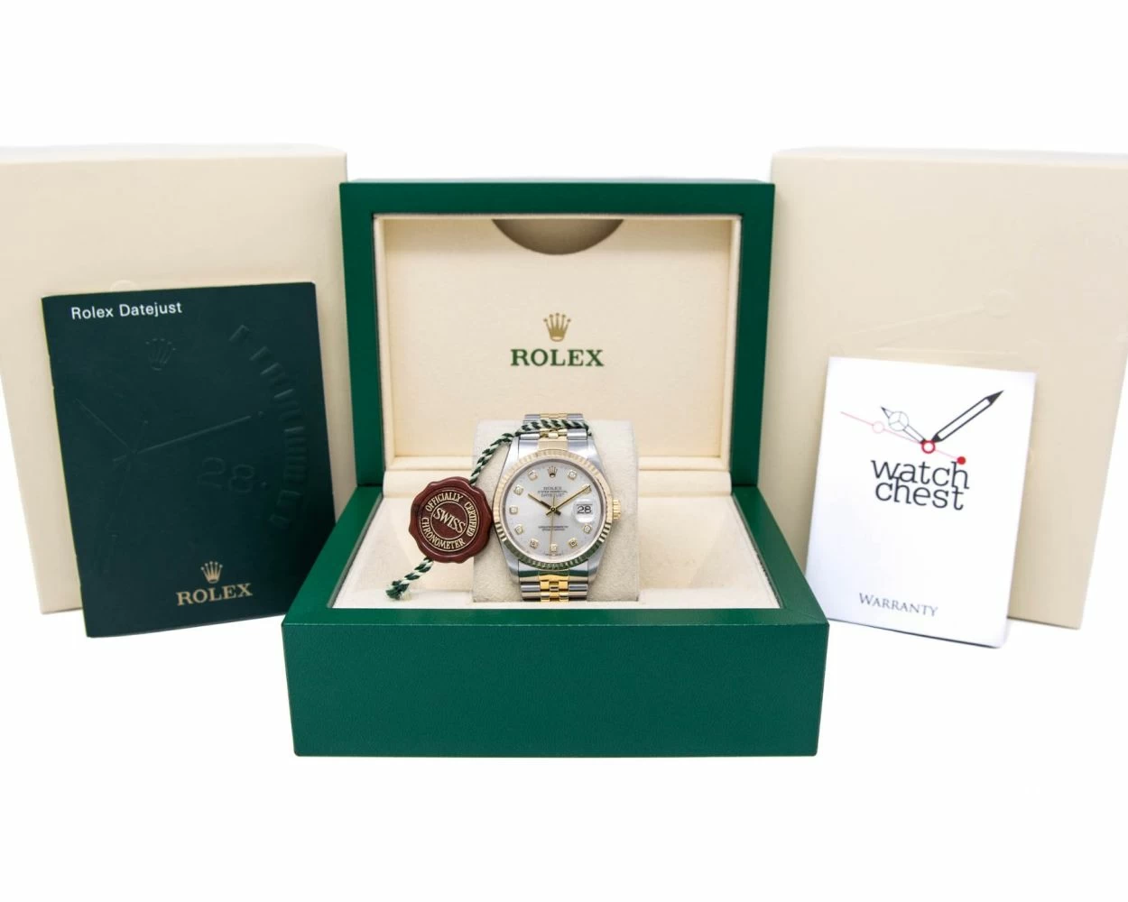 Buy Genuine Used Rolex Datejust 36 16233 Watch - Silver Dial | SKU 4780