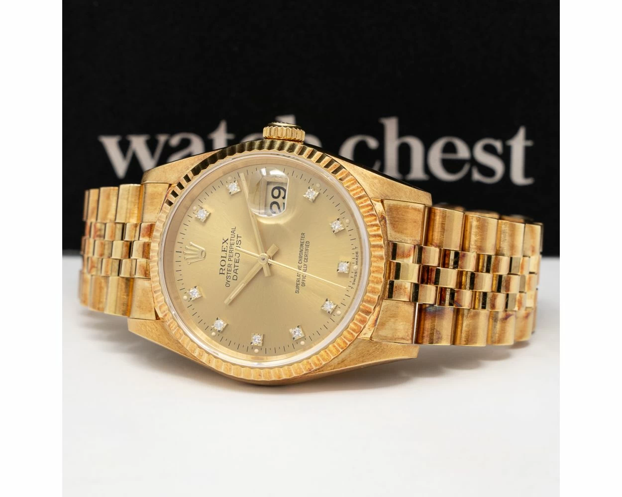 Rolex gold datejust jubilee bracelet store
