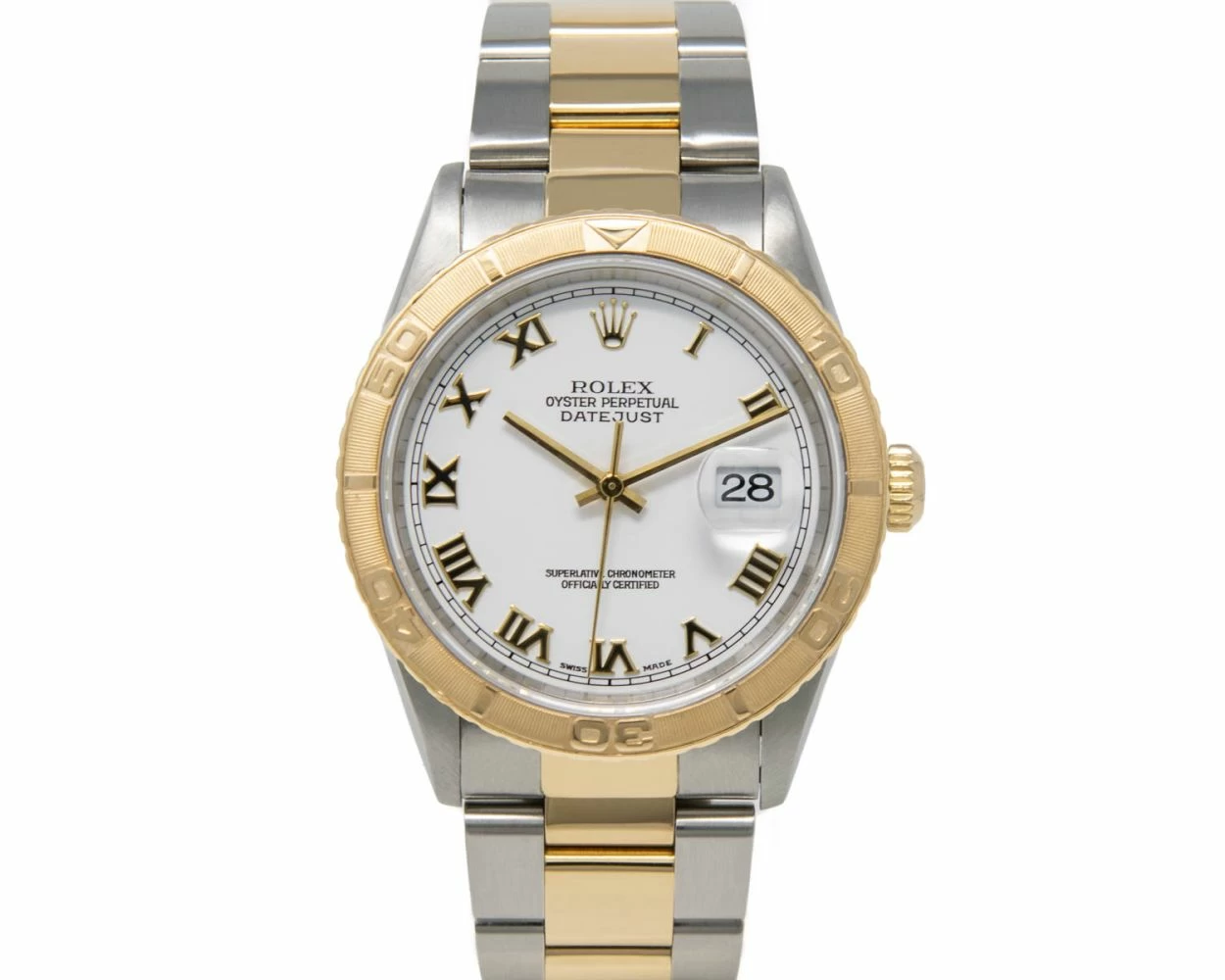 Buy Genuine Used Rolex Datejust 36 16263 Watch - White Dial | SKU 5684
