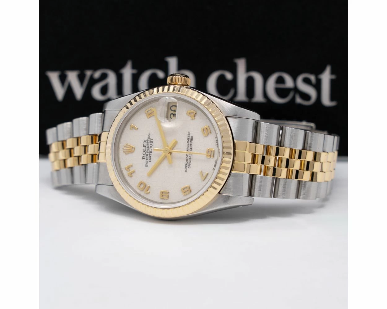 Buy Genuine Used Rolex Datejust 31 68273 Watch - Ivory